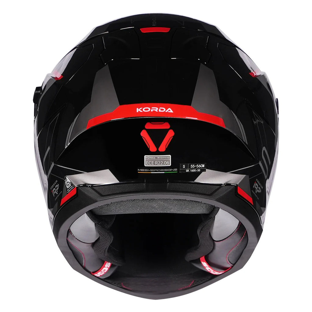Korda Sonic Roadline - Gloss Black red