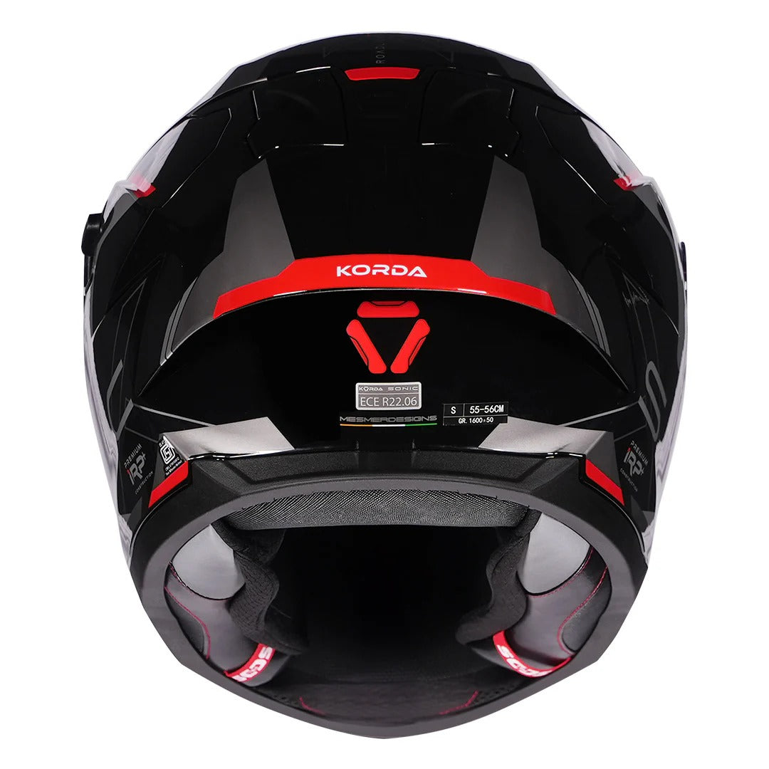 Korda Sonic Roadline - Gloss Black red