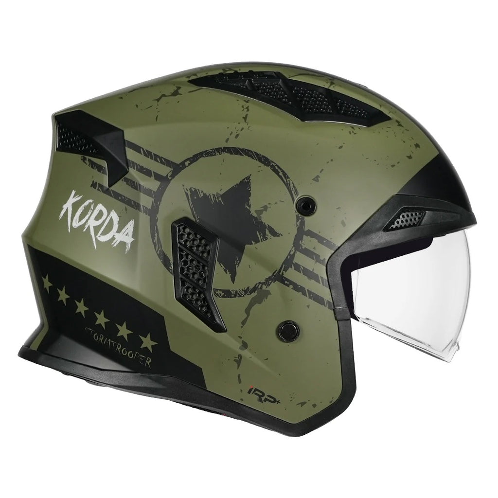 Korda StormTrooper Hero Matt Military Green Helmet