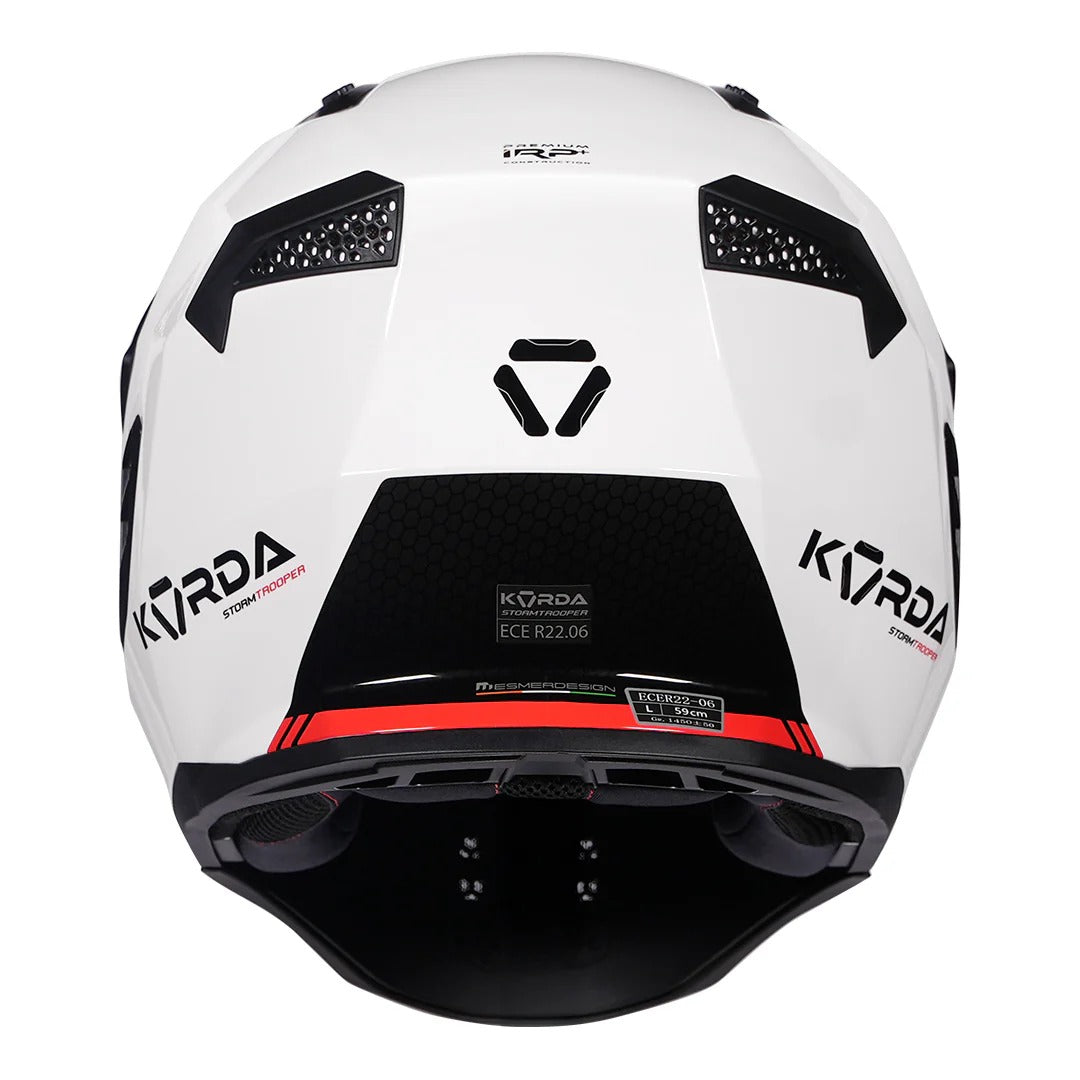 Korda StormTrooper Gloss White Helmet