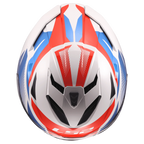 LS2 FF818 STORM III KOMAI WHITE BLUE RED