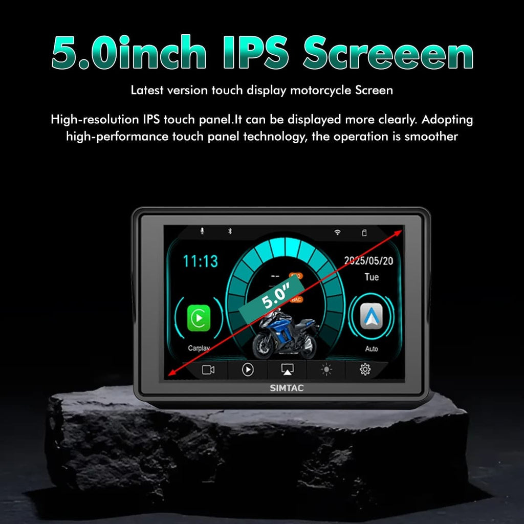 SIMTAC M4D NAVIGATION SCREEN  (with camera)