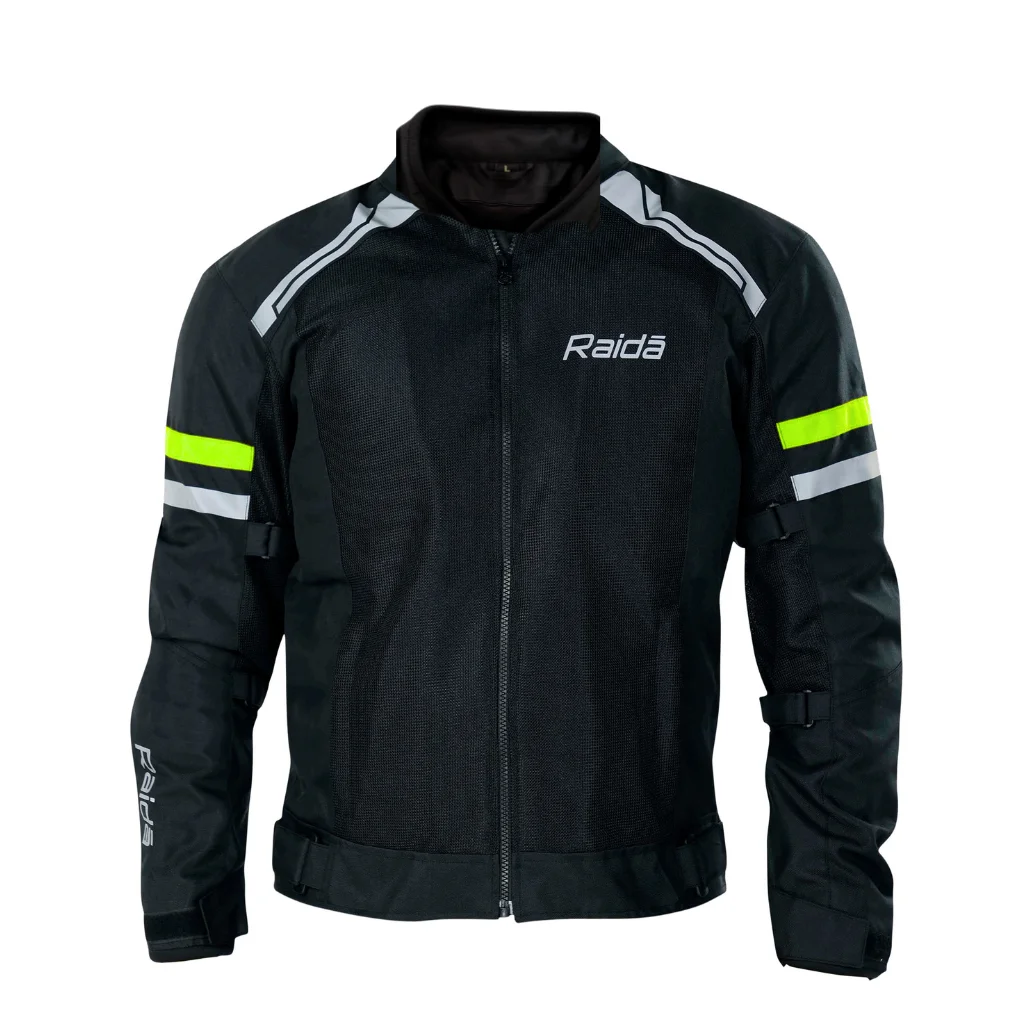 Raida Tourer Jacket - Black Neon