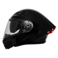 STEELBIRD SBA 11 TORNADO GLOSS BLACK HELMET