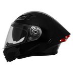 STEELBIRD SBA 11 TORNADO GLOSS BLACK HELMET