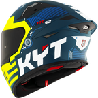 KYT TT Revo Fuselage Yellow Matt Helmet