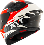 KYT TT Revo Gear Black Red Gloss Helmet