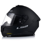 LS2 FF320 STREAM ll FLAG - MATT BLACK GREY
