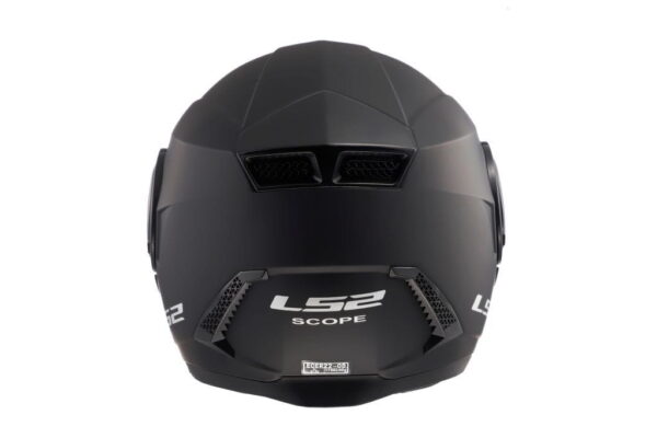 LS2 FF902 Scope Solid Matt Black Flip Up Helmet 2