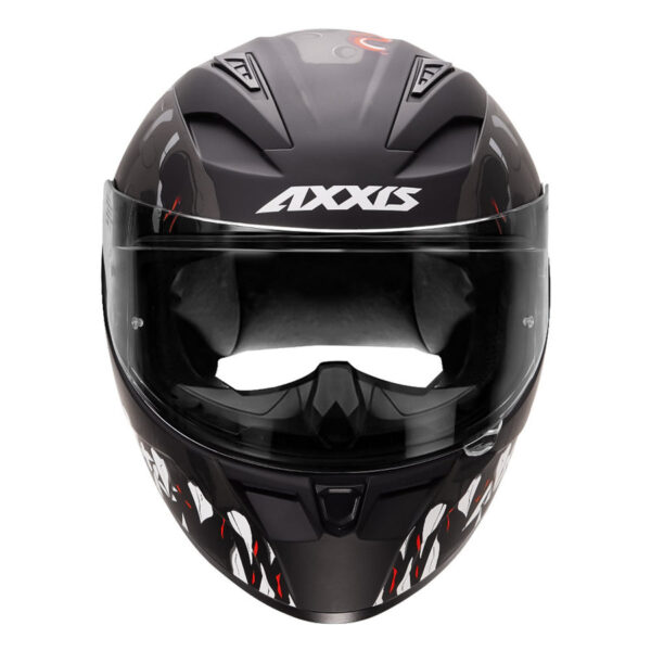 Axxis Segment Scratch Helmet ( Matt Grey)  ) 2