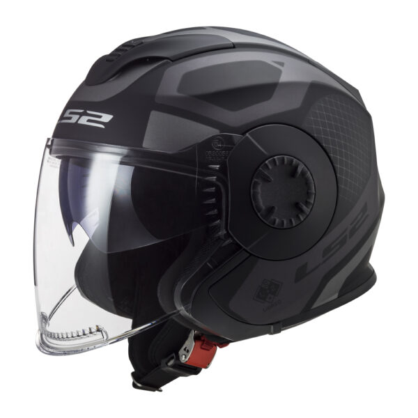 LS2 OF570 VERSO MARKER MATT TITANIUM - XL