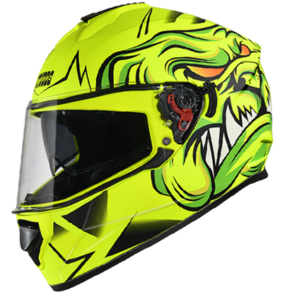 Studds store neon helmet