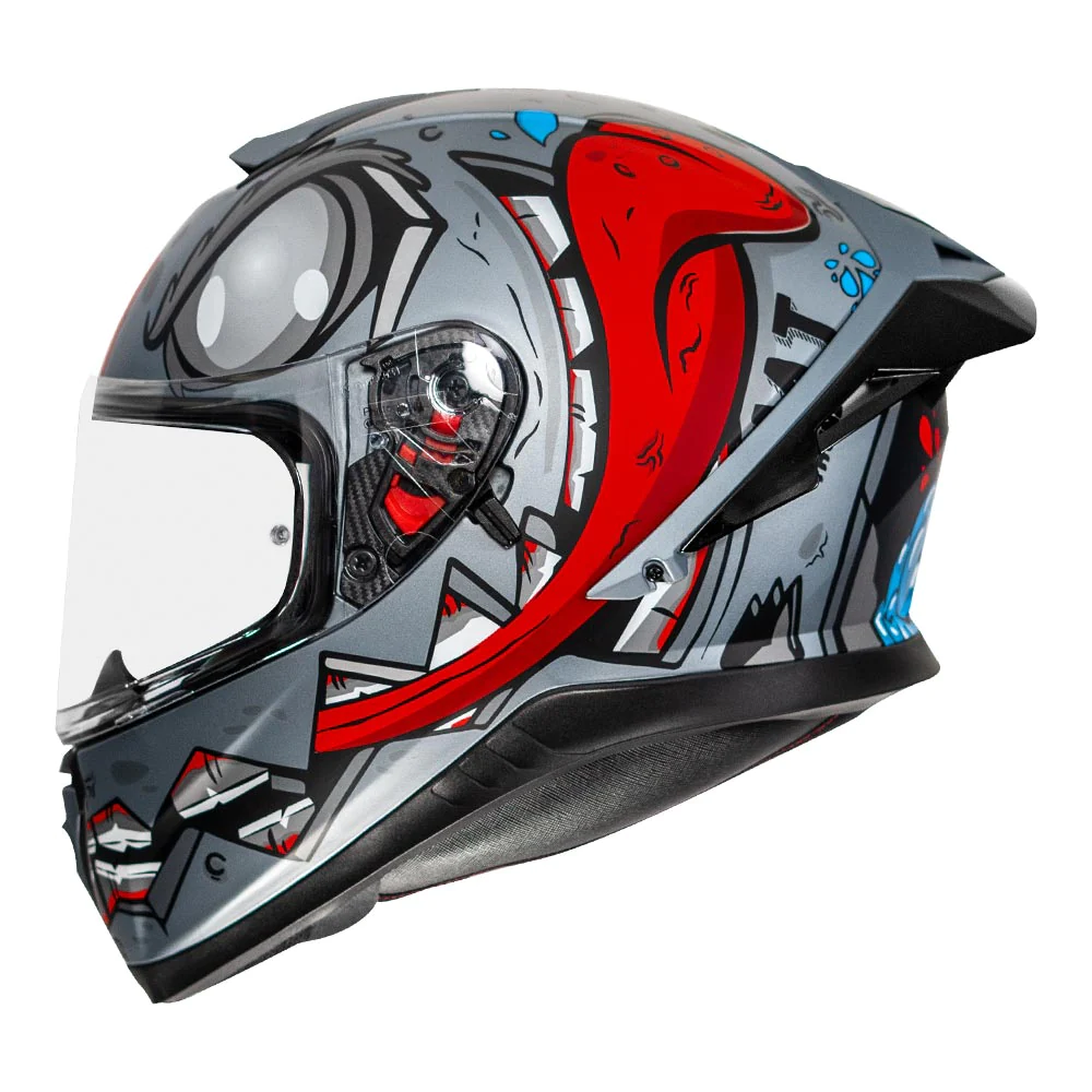 MT Thunder3 Pro Open Grey Helmet - Gear and Throttle House