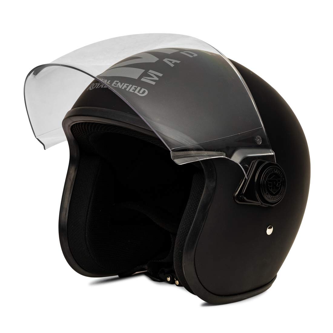 ROYAL ENFIELD MLG COOPTER HELMET MATT BLACK Arihant Helmets