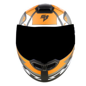 STEELBIRD SBA 8 SHARKY HELMET - GLOSS - Image 6