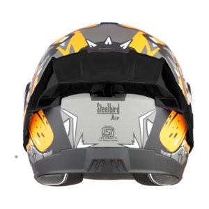 STEELBIRD SBA 8 SHARKY HELMET - GLOSS - Image 5