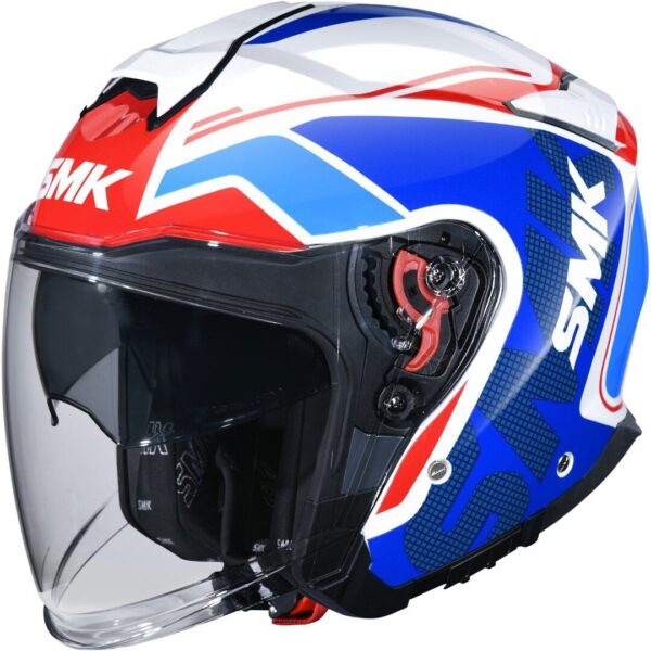 SMK GTJ TOURER GL135 - Gloss white blue