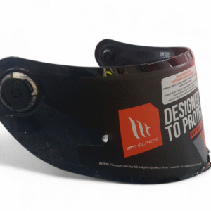 MT V14 B PINLOCK READY (HUMMER B) VISOR - DARK BLACK